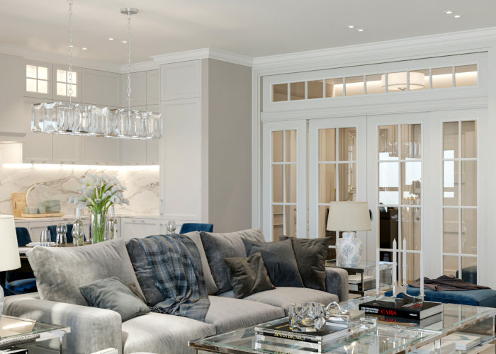 Изысканная квартира в классическом стиле