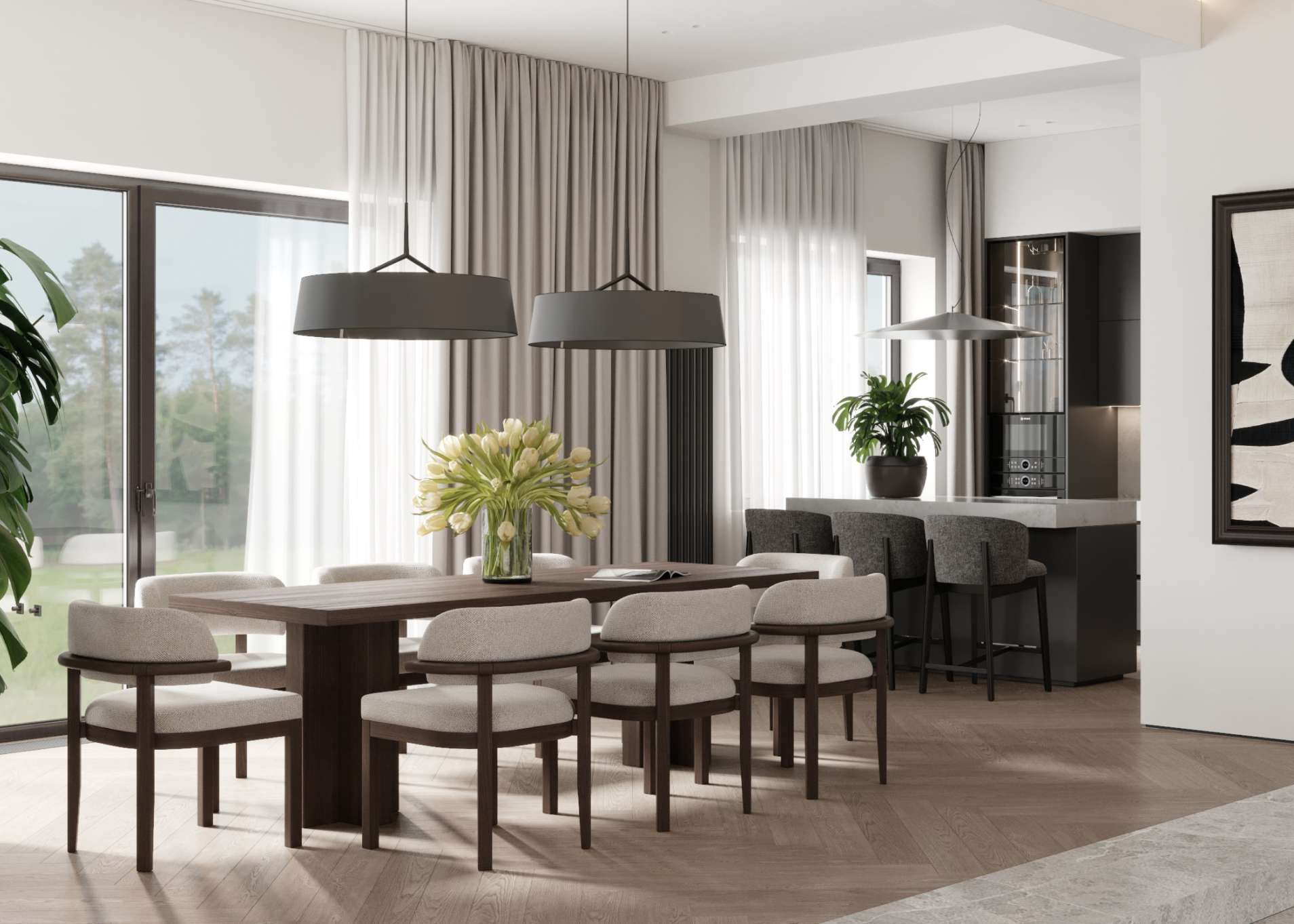 Дом в хуторе Казачий, где минимализм становится стилем жизни